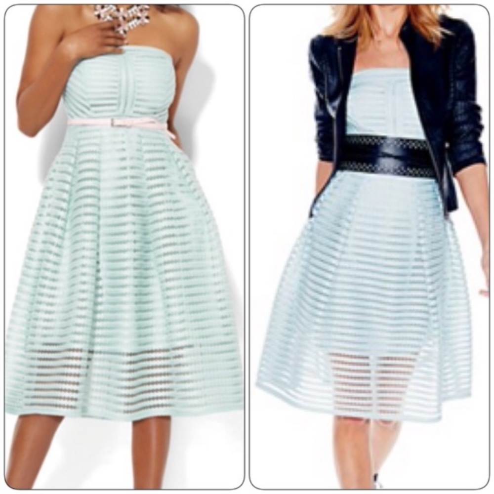 New York & Company Strapless Dress